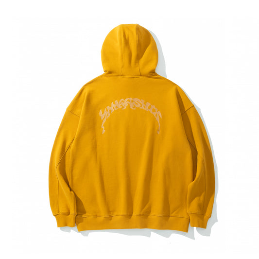 Hoodie Puff, Mustard