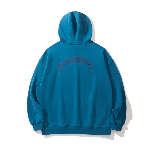 Hoodie Puff, Blue