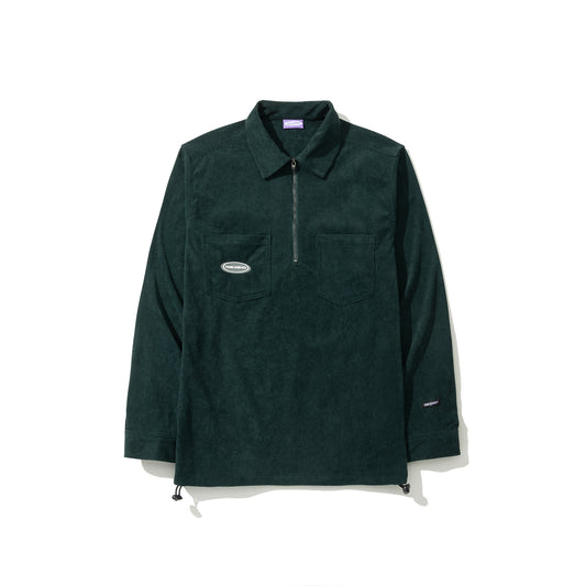 Shirt Velvet Series, dark green