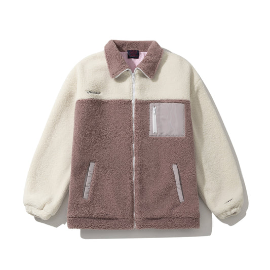 Jacket Hellcome to Firedise, Dusty pink White