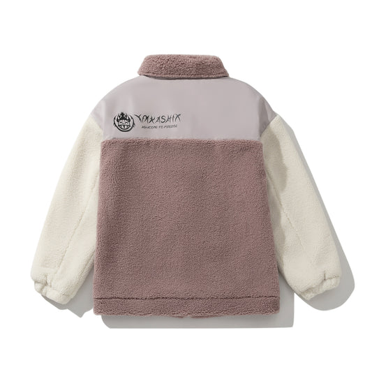 Jacket Hellcome to Firedise, Dusty pink White