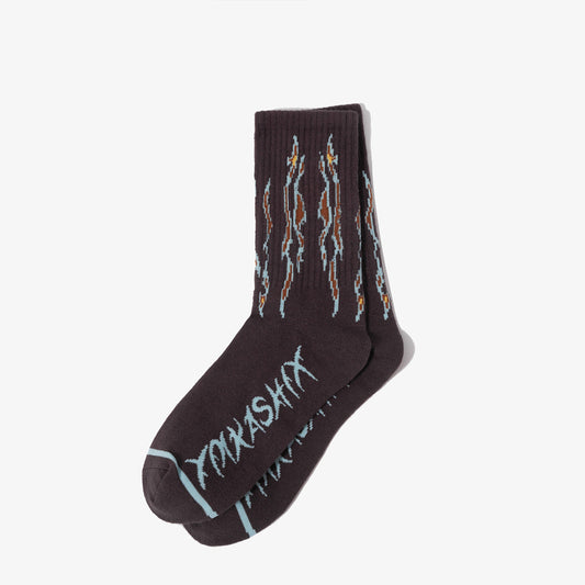 Socks Hellcome Firedise Fire, brown