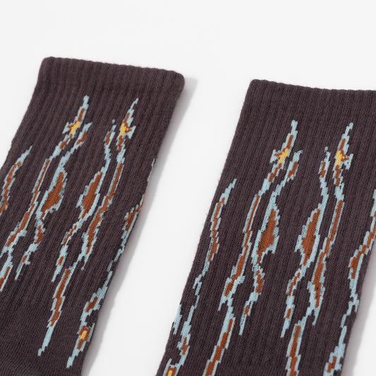 Socks Hellcome Firedise Fire, brown