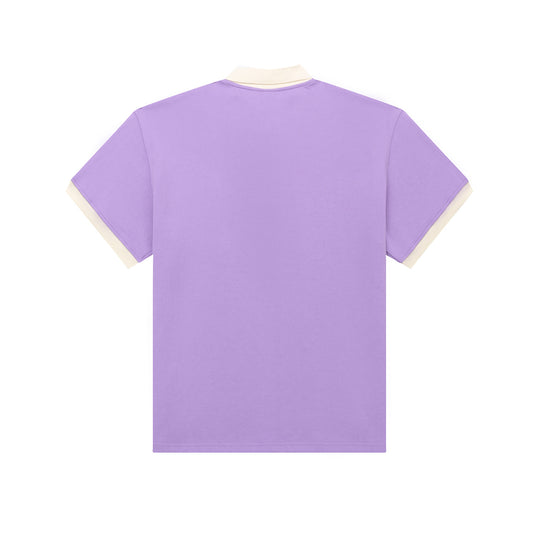 Polo shirt puff, purple