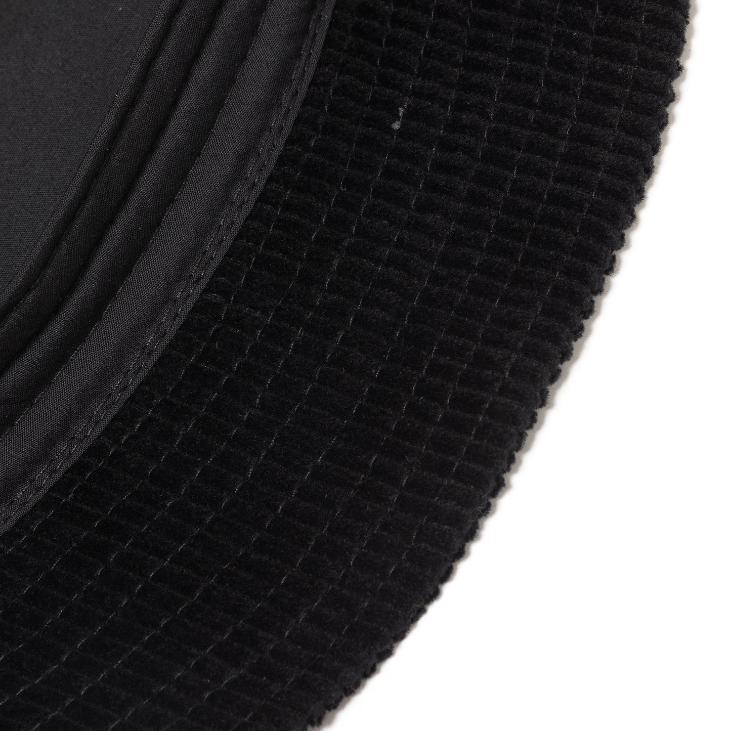 Bucket Hat Velvet, black