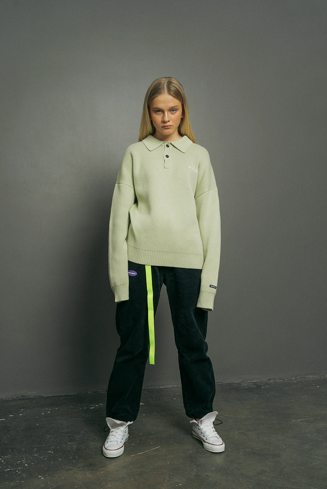 Sweater Delta, Pistachio