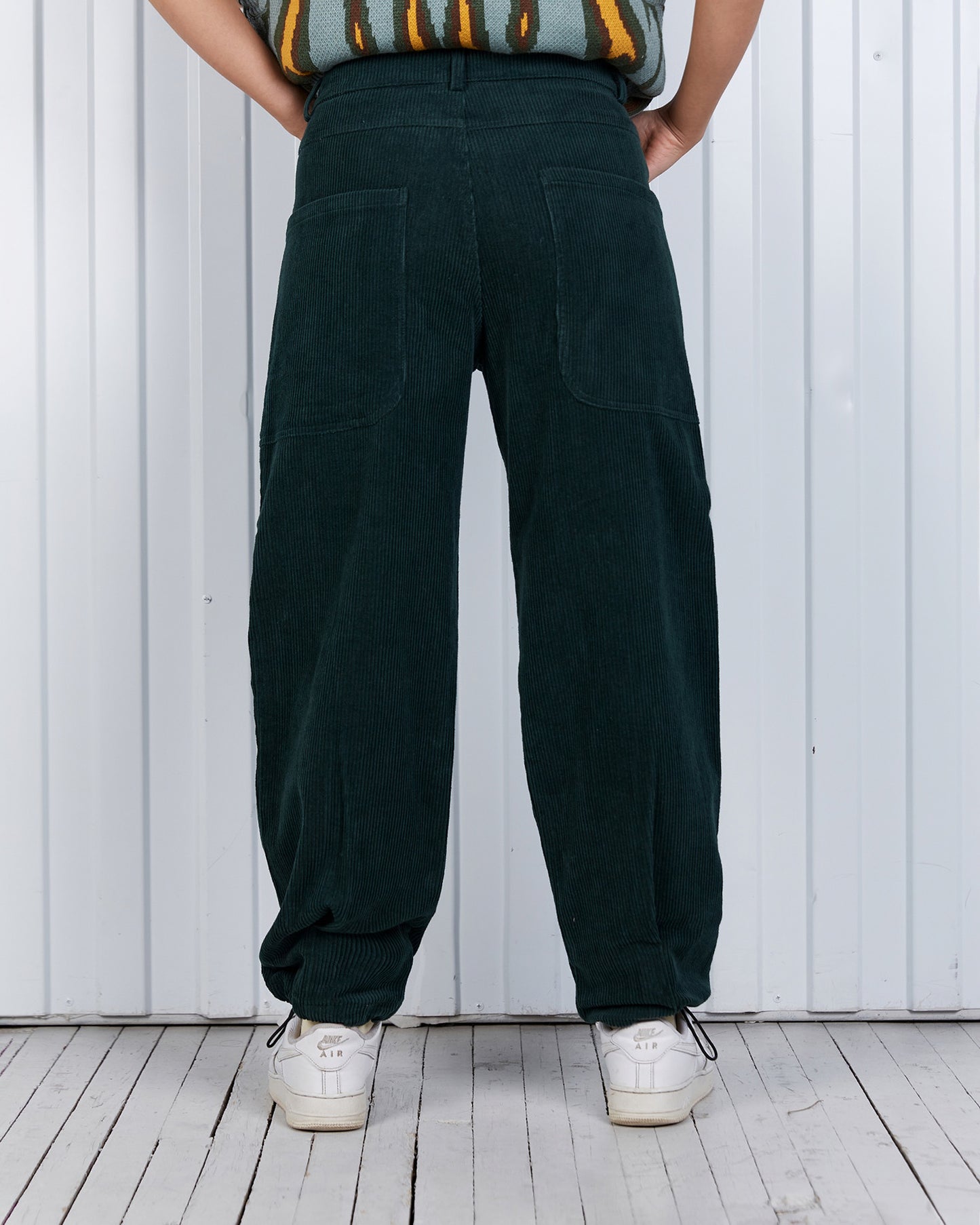 Pants Velvet Series model 2 , Dark Green