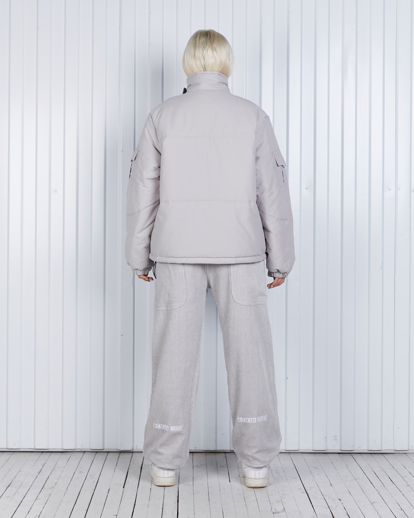 Jacket Snap, Light Grey