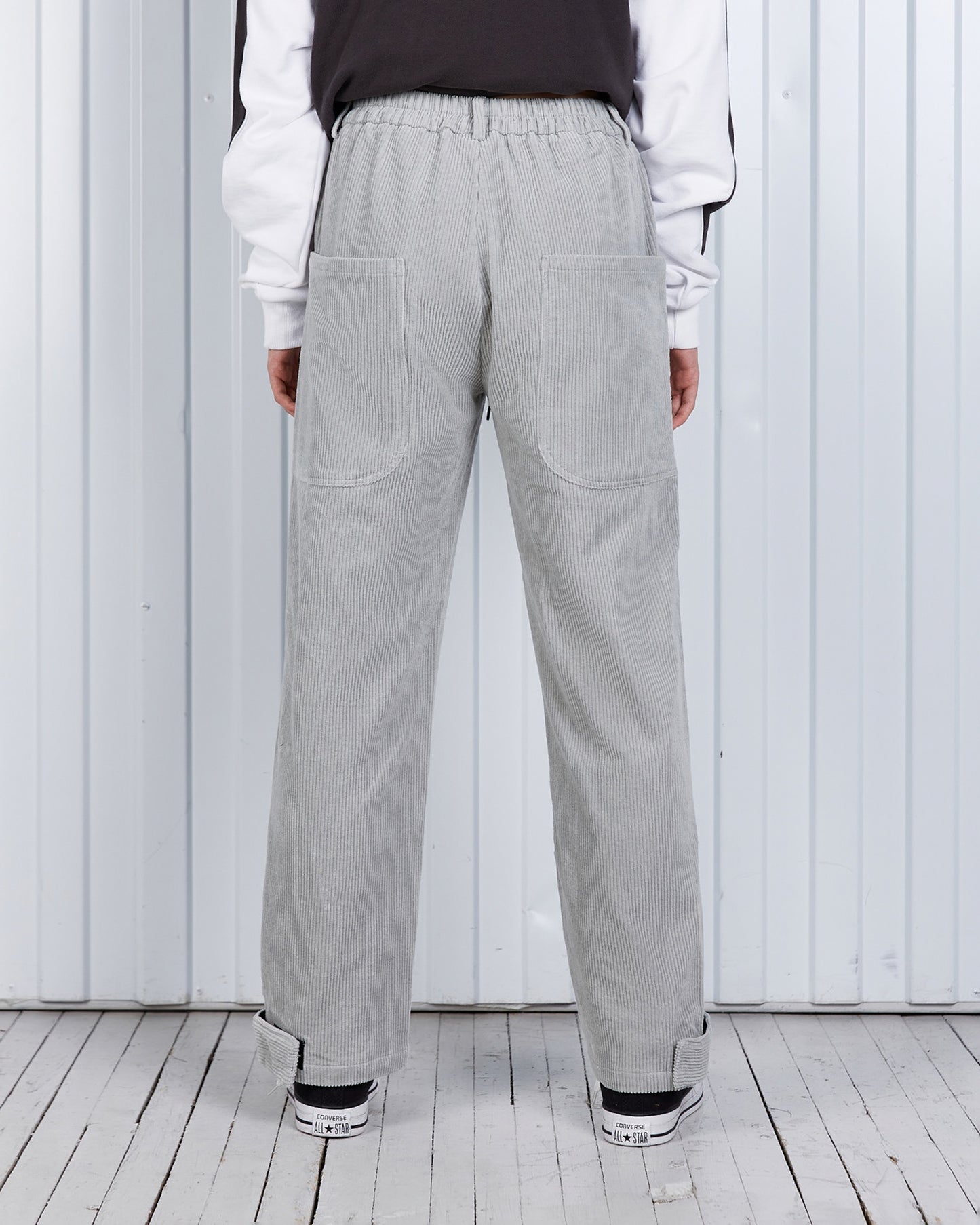 Pants Velvet Series model 4, grey