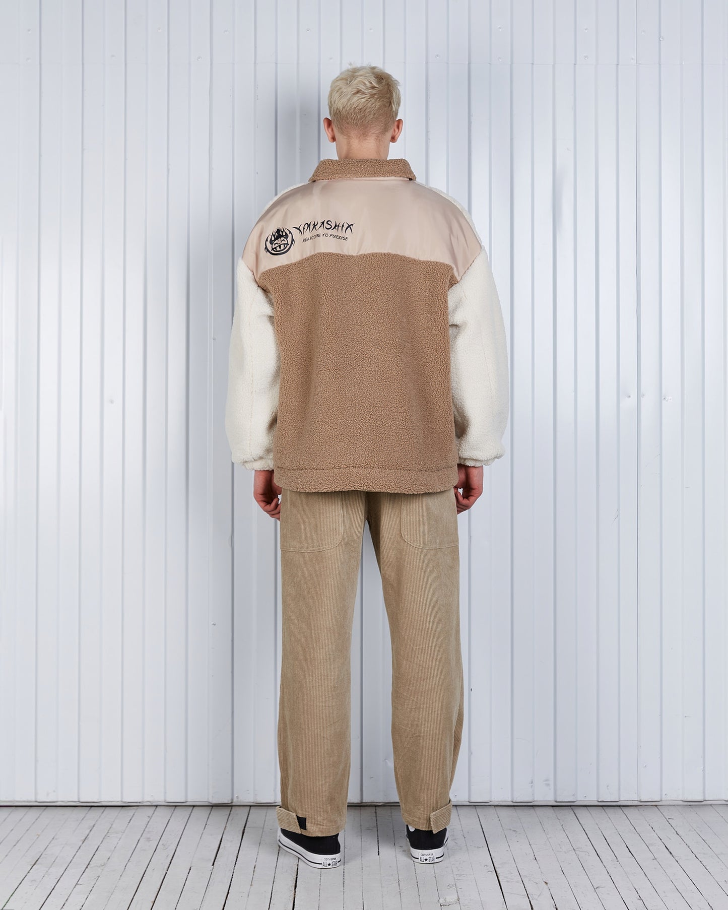 Jacket Hellcome to Firedise, Sand White