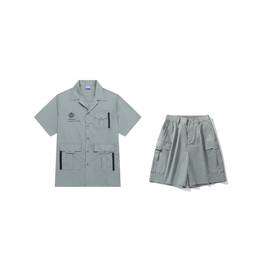 Complete set safari,gray-green