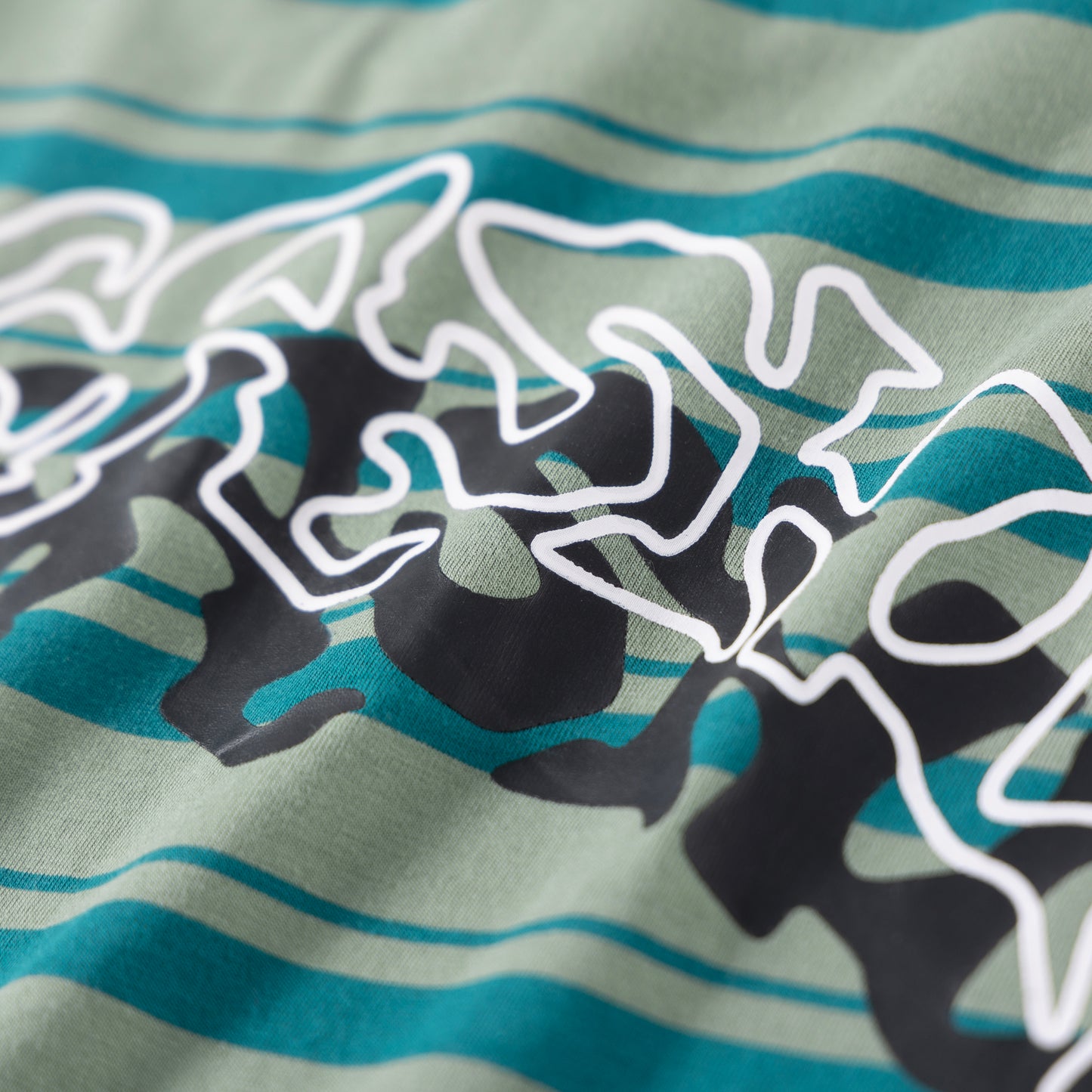 T-shirt NINETIES Puff emerald