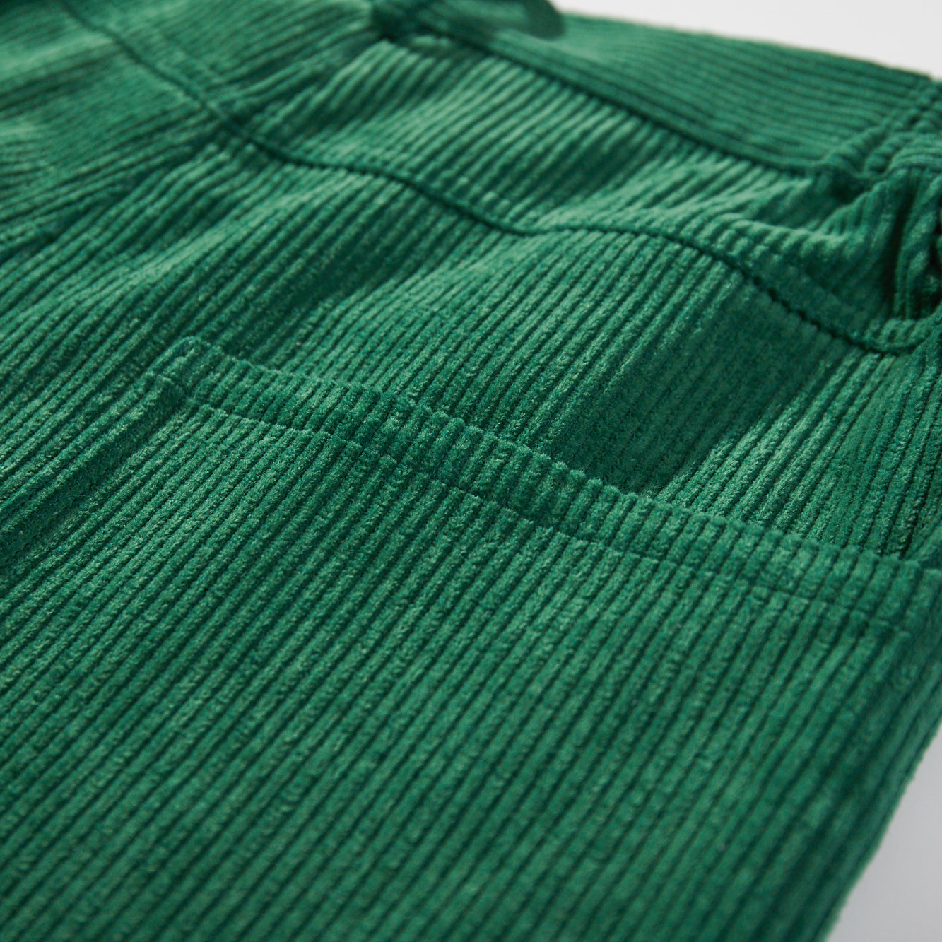 Shorts Velvet, green