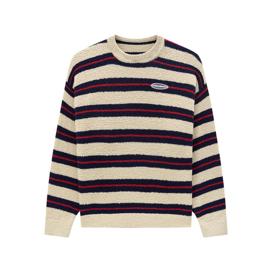 Sweater Soft Strips, Beige