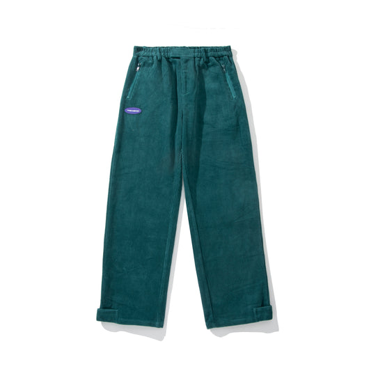 Pants Velvet Series model 4, emerald