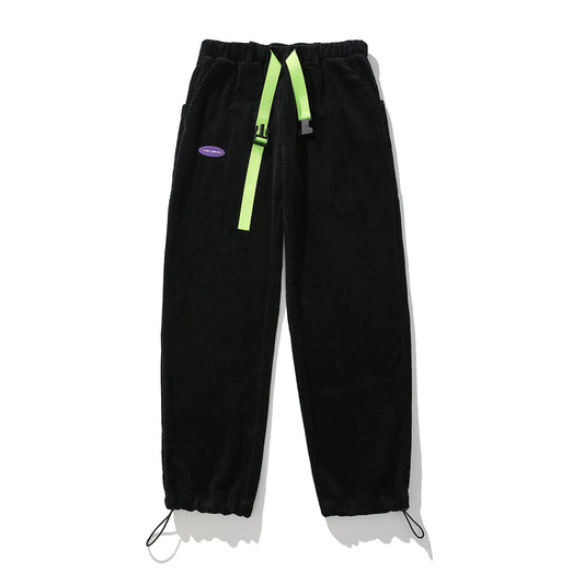 Pants Velvet Series model 3, black