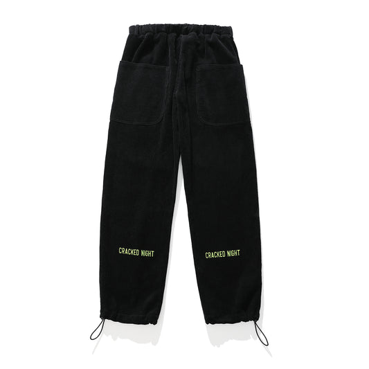 Pants Velvet Series model 3, black
