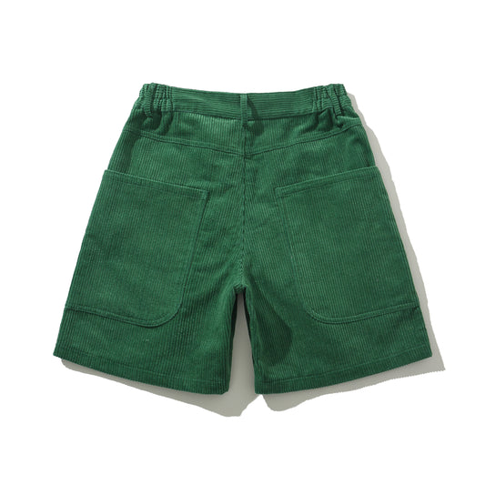 Shorts Velvet, green