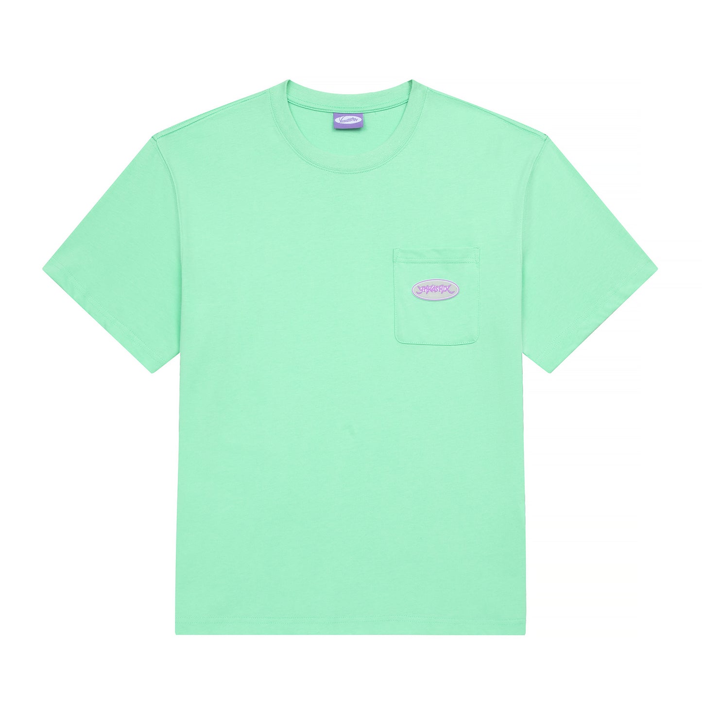 T-shirt 8-bit, light green
