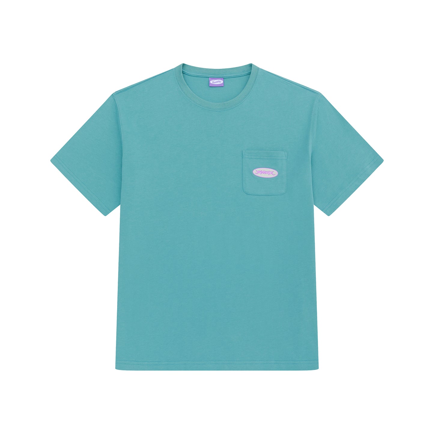 T-shirt 8-bit, turquoise