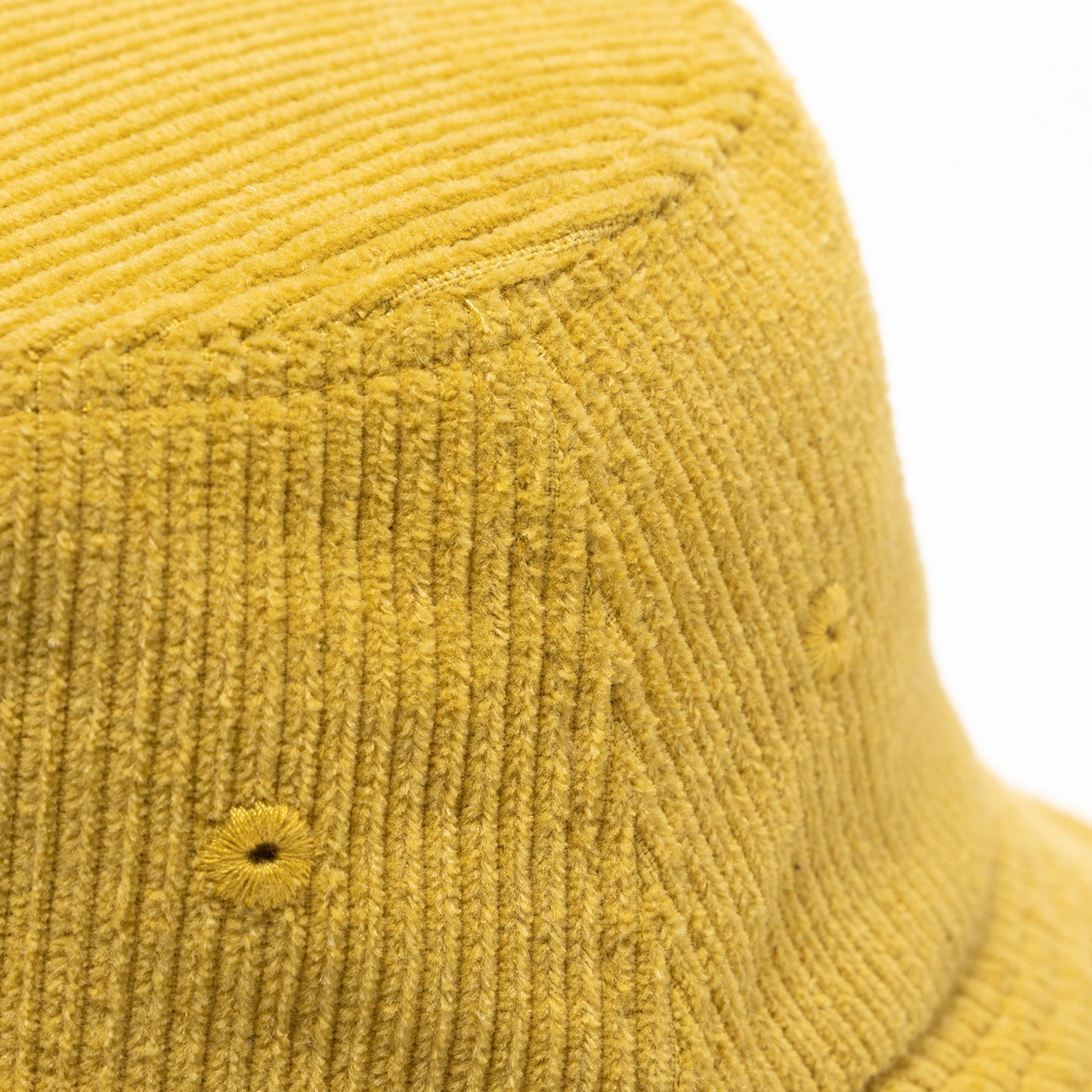 Bucket Hat Velvet, yellow